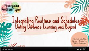 Integrating Routines  